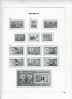 DAVO Luxe Bladen INDONESIA 1993  Bladen 138-142 - Vordruckblätter
