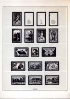 LINDNER FRANCE - ILLUSTRATED ALBUM PAGES YEAR 1940-1944 - Vordruckblätter