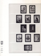 LINDNER BELGIE - ILLUSTRATED ALBUM PAGES YEAR 1987-1995 - Pré-Imprimés