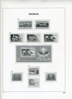 DAVO Luxe Bladen INDONESIA 1992  Bladen 133-137 - Vordruckblätter