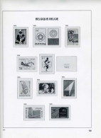 DAVO Luxe Bladen BELGIE 1976-1993  Bladen 136-207, B33-B51, CN1-CN4/CN6 - Vordruckblätter