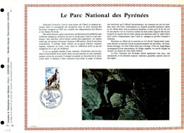 Rare Feuillet PAC (précurseur De CEF) De 1971 - Le Parc National Des Pyrénées, L’Isard - 1970-1979
