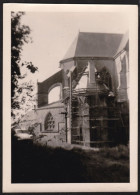 Jolie Photographie De La Basilique ND En Travaux à Avioth, Meuse, Grand Est, En Juin 1972, Patrimoine, 9x12,6cm - Places