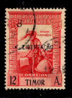 ! ! Timor - 1947 Imperio "Libertacao" 12 A - Af. 257 - Used - Timor