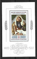 BULGARIA 1983 500TH ANNIVERSARY OF RAPHAEL'S BIRTH MNH - Religione