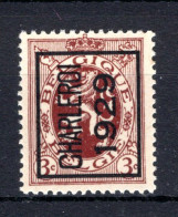 PRE203A MNH** 1929 - CHARLEROI 1929 - Typos 1929-37 (Lion Héraldique)
