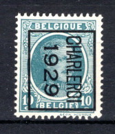 PRE197B MNH** 1929 - CHARLEROI 1929  - Typografisch 1922-31 (Houyoux)