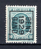 PRE198B MNH** 1929 - GENT 1929 GAND - Typos 1922-31 (Houyoux)
