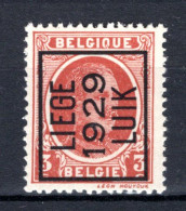 PRE188A MNH** 1929 - LIEGE 1929 LUIK - Typos 1922-31 (Houyoux)