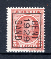 PRE186B MNH** 1929 - GENT 1929 GAND - Typos 1922-31 (Houyoux)