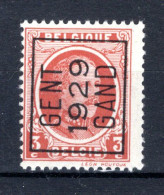 PRE186A MNH** 1929 - GENT 1929 GAND - Typos 1922-31 (Houyoux)