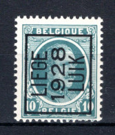PRE182A MNH** 1928 - LIEGE 1928 LUIK - Typografisch 1922-31 (Houyoux)