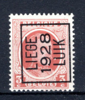 PRE170A MNH** 1928 - LIEGE 1928 LUIK - Sobreimpresos 1922-31 (Houyoux)