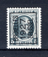 PRE156A MH* 1927 - BRUXELLES 1927 BRUSSEL   - Typos 1922-31 (Houyoux)