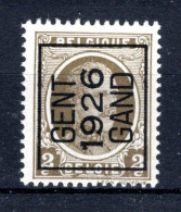PRE135A MNH** 1926 - GENT 1926 GAND - Typo Precancels 1922-31 (Houyoux)