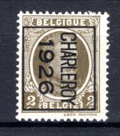 PRE134B MNH** 1926 - CHARLEROY 1926  - Typo Precancels 1922-31 (Houyoux)