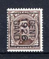 PRE130B-II MNH** 1926 - GENT 1926 GAND  - Typografisch 1922-26 (Albert I)