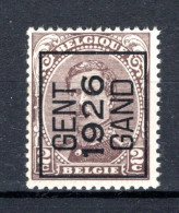 PRE130A-III MNH** 1926 - GENT 1926 GAND - Typografisch 1922-26 (Albert I)