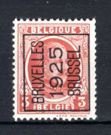 PRE116A MNH** 1925 - BRUXELLES 1925 BRUSSEL  - Sobreimpresos 1922-31 (Houyoux)