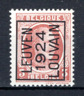 PRE101A MNH** 1924 - LEUVEN 1924 LOUVAIN - Typografisch 1922-31 (Houyoux)