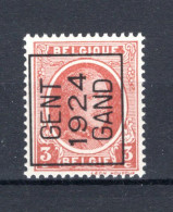 PRE100A MNH** 1924 - GENT 1924 GAND - Typografisch 1922-31 (Houyoux)