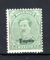 OC87A MNH TYPE II - 1920 Postzegels Met Opdruk Eupen - OC55/105 Eupen & Malmédy