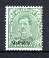 OC65A MNH TYPE II - 1920 Postzegels Met Opdruk Malmedy - OC55/105 Eupen & Malmédy