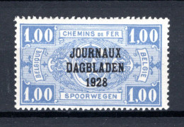 JO8 MNH** 1928 - Postpakketzegels "JOURNEAUX - DAGBLADEN 1928" - Sot - Newspaper [JO]