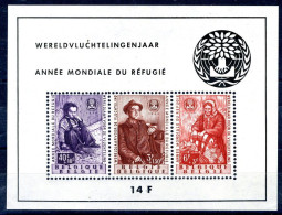 Blok 32 MNH 1960 - Wereldjaar Voor De Vluchteling. - 1924-1960