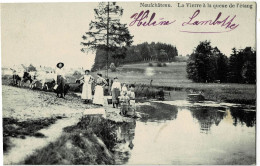 Neufchâteau La Vierre à La Queue De L'Etang Circulée En 1910 - Neufchateau