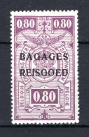 BA8 MNH** 1935 - Spoorwegzegels Met Opdruk "BAGAGES - REISGOED"  - Bagagli [BA]