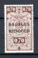 BA7 MNH** 1935 - Spoorwegzegels Met Opdruk "BAGAGES - REISGOED"  - Bagagli [BA]