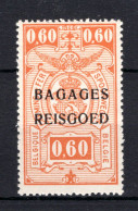 BA6 MNH** 1935 - Spoorwegzegels Met Opdruk "BAGAGES - REISGOED"  - Bagagli [BA]
