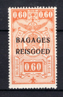 BA6 MNH** 1935 - Spoorwegzegels Met Opdruk "BAGAGES - REISGOED" - Sot  - Bagages [BA]