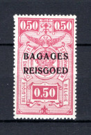 BA5 MNH** 1935 - Spoorwegzegels Met Opdruk "BAGAGES - REISGOED" - Sot  - Equipaje [BA]