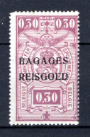 BA3 MNH** 1935 - Spoorwegzegels Met Opdruk "BAGAGES - REISGOED" - Sot  - Equipaje [BA]