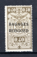 BA4 MNH** 1935 - Spoorwegzegels Met Opdruk "BAGAGES - REISGOED" - Sot  - Bagages [BA]