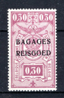 BA3 MNH** 1935 - Spoorwegzegels Met Opdruk "BAGAGES - REISGOED" - Sot  - Reisgoedzegels [BA]