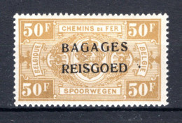 BA23 MNH 1935 - Spoorwegzegels Met Opdruk "BAGAGES - REISGOED"  - Reisgoedzegels [BA]