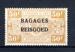 BA23 MH* 1935 - Spoorwegzegels Met Opdruk "BAGAGES - REISGOED"  - Equipaje [BA]