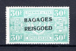 BA21 MNH** 1935 - Spoorwegzegels Met Opdruk "BAGAGES - REISGOED"  - Reisgoedzegels [BA]