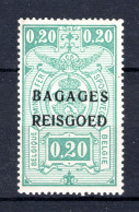 BA2 MNH** 1935 - Spoorwegzegels Met Opdruk "BAGAGES - REISGOED"  - Bagagli [BA]