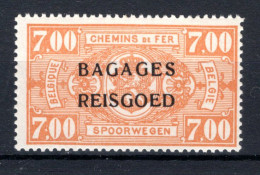 BA16 MNH** 1935 - Spoorwegzegels Met Opdruk "BAGAGES - REISGOED"  - Bagagli [BA]