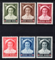 912/917 MNH 1953 - Prinses Joséphine-Charlotte -1 - Unused Stamps