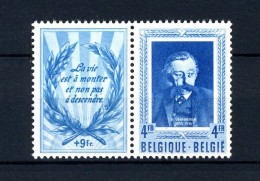 898 MNH 1952 - Belgische Letterkundigen. - Unused Stamps