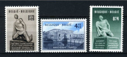 860/862 MNH 1951 - Politieke Gevangenen - Unused Stamps