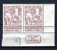 85 MNH 1910 - Caritas 2 Stuks - 2 - 1910-1911 Caritas