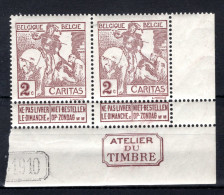 85 MNH 1910 - Caritas 2 Stuks - 1 - 1910-1911 Caritas