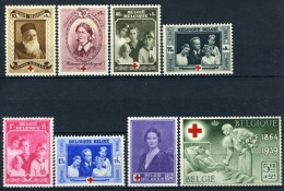 496/503 MNH 1939 - 75e Verjaardag Van Het Internationale Rode Kruis. - Ungebraucht