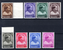 438/445 MNH 1937 - Prins Boudewijn - Unused Stamps
